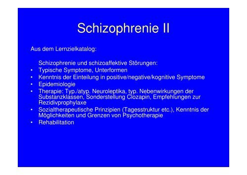 schizophrenie forschung